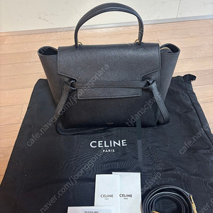 셀린느 나노 벨트백 블랙 판매합니다~