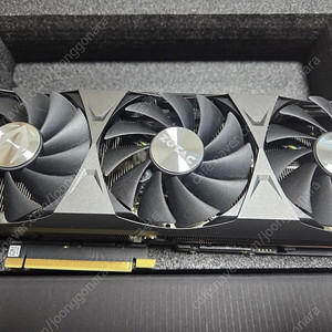 3080ti 트리니티 풀박스 팝니다.