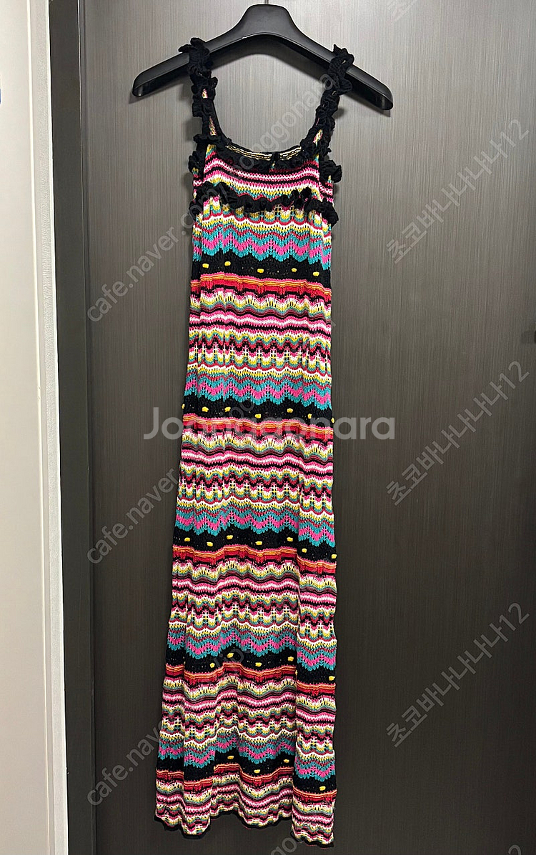 히스테릭글래머 크로셰 니트 원피스--2