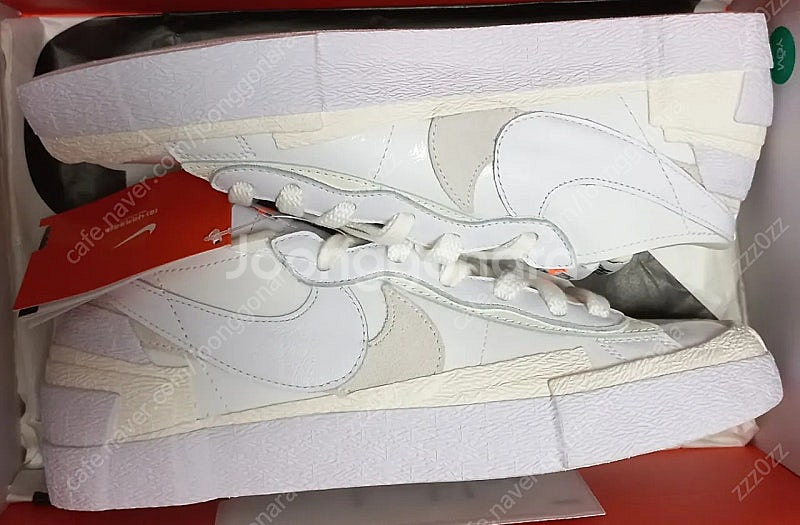 [260] 나이키 사카이 블레이저 로우 화이트--0