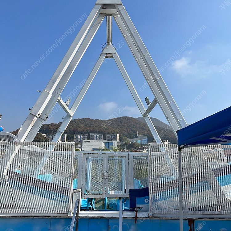 유치원 어린이집 행사 놀이기구 대여 회전그네 바이킹 트램폴린 이미지