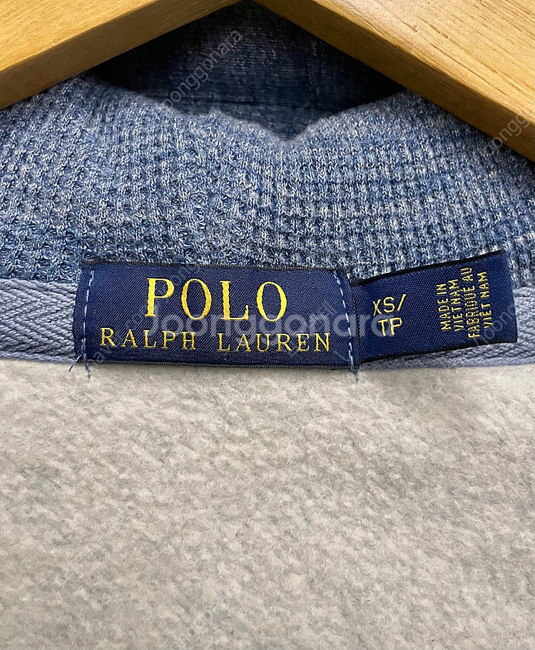 (XS)POLO 폴로랄프로렌 코튼 기모 후드집업(폴로후...--9