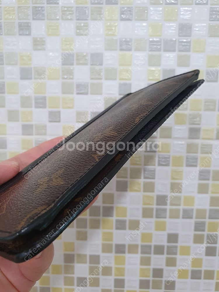 정품 루이비통 마카사르 브라짜 월릿--3
