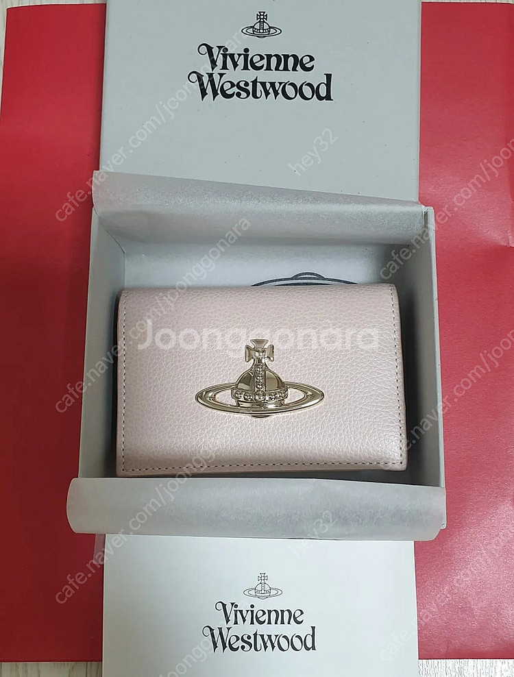 비비안웨스트우드 일본한정 EXECUTIVE 핑크카드지갑--0