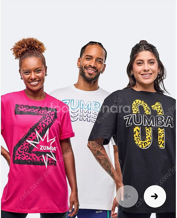 줌바 단체티 신상--0