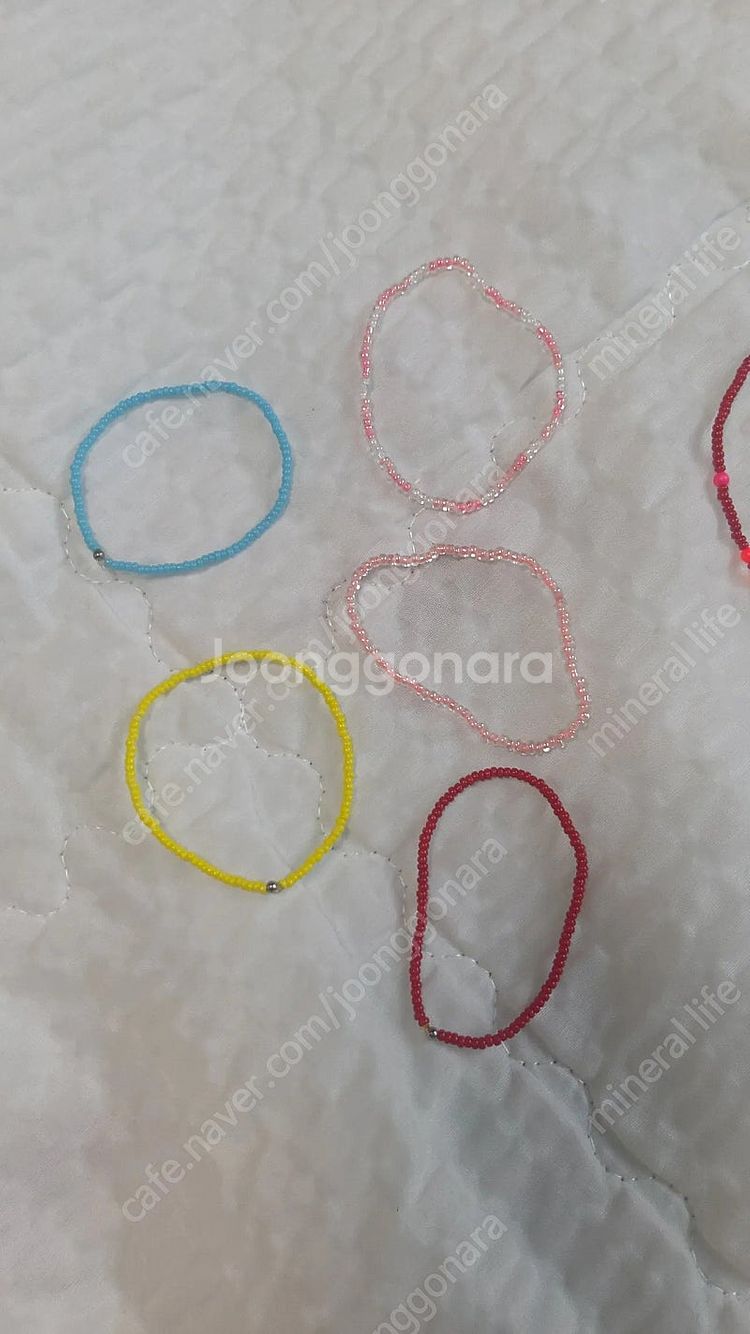 어린이 비즈공예 목걸이, 팔찌 천원부터 입니다.--3