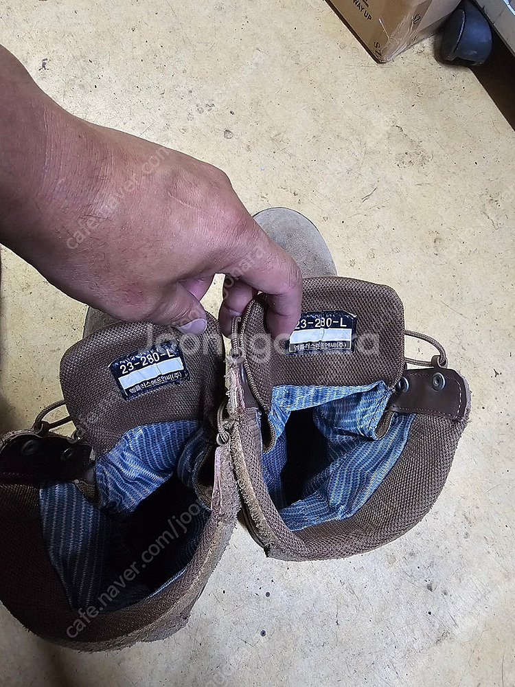 오리지날 워커팜니다. 고어텍스--0