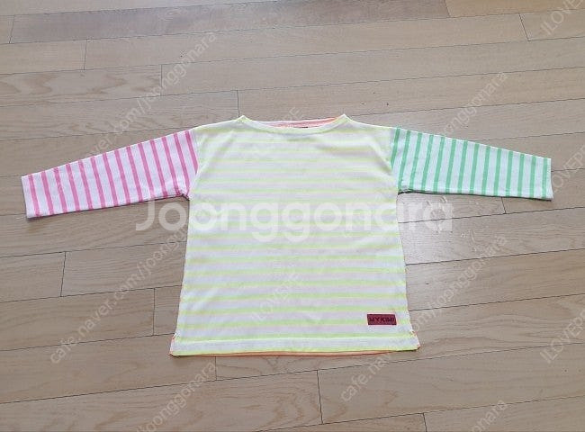 줄무늬티 +청반바지120사이즈 판매합니다--1