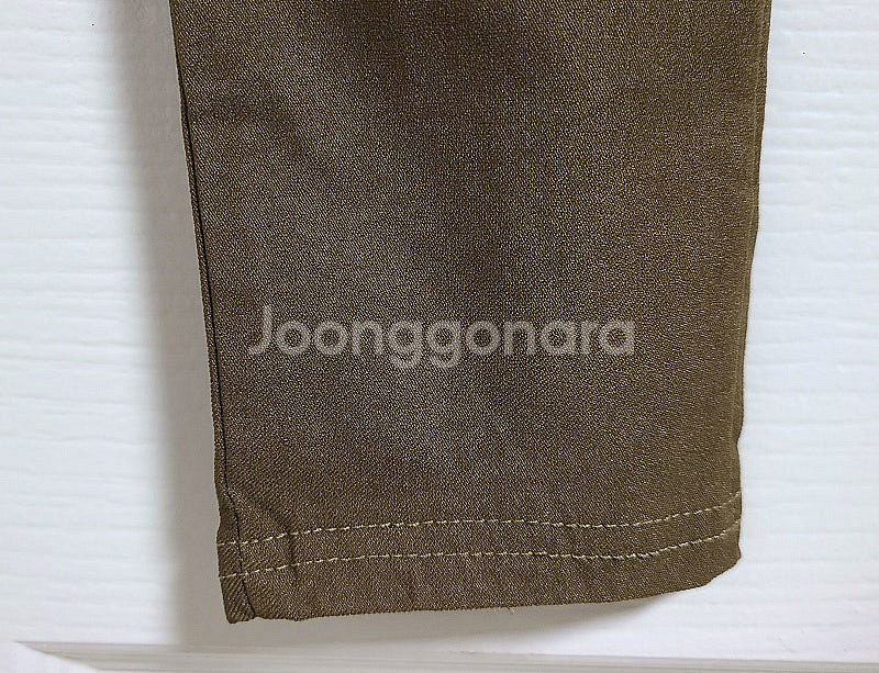 [새상품] 약기모 슬림핏 밴딩 레깅스 팬츠(S)--4