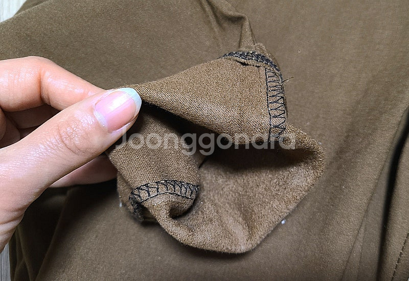 [새상품] 약기모 슬림핏 밴딩 레깅스 팬츠(S)--5