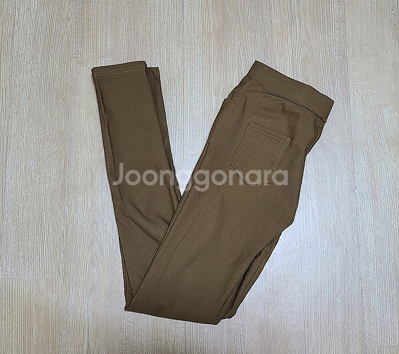 [새상품] 약기모 슬림핏 밴딩 레깅스 팬츠(S)--8