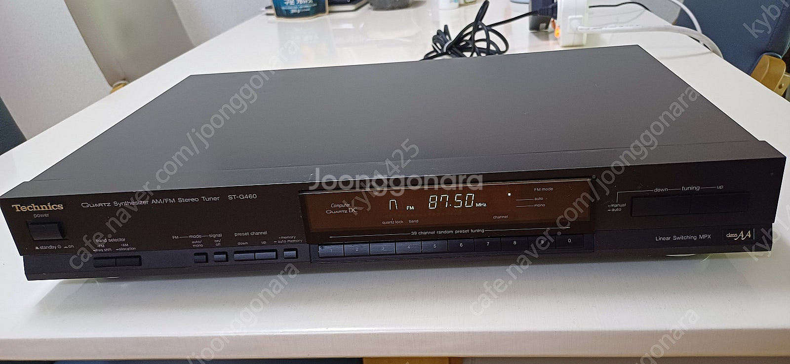 테그닉스ST-G460스테레오튜너판매합니다.--1