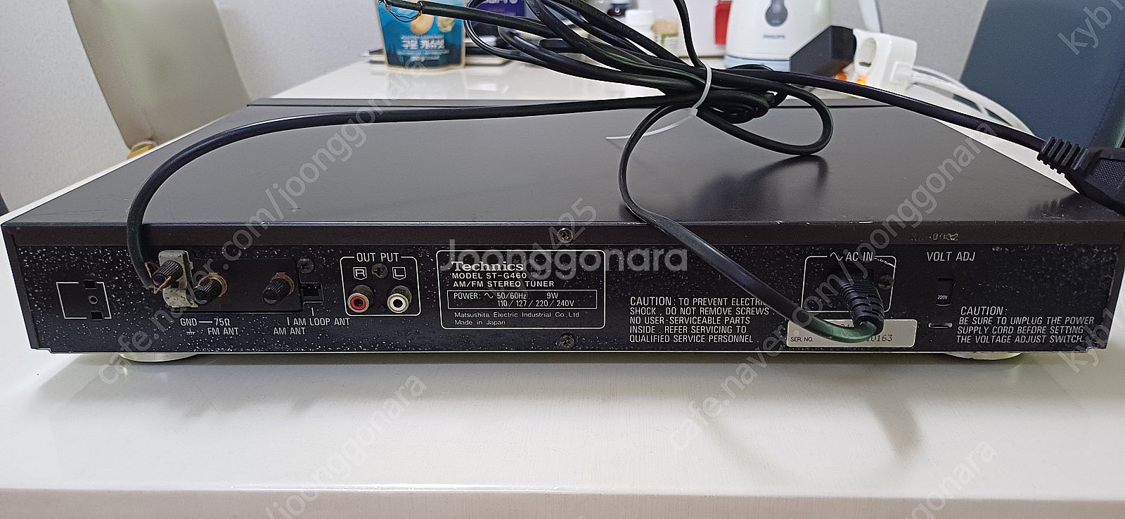 테그닉스ST-G460스테레오튜너판매합니다.--3