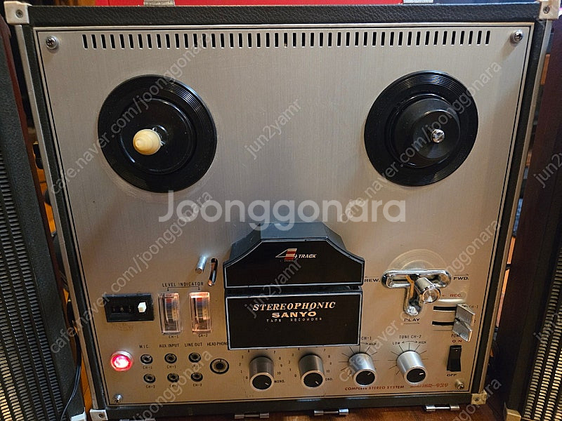산요sanyo 포터블 릴데크 릴테이프 스피커 세트 팝니...--4