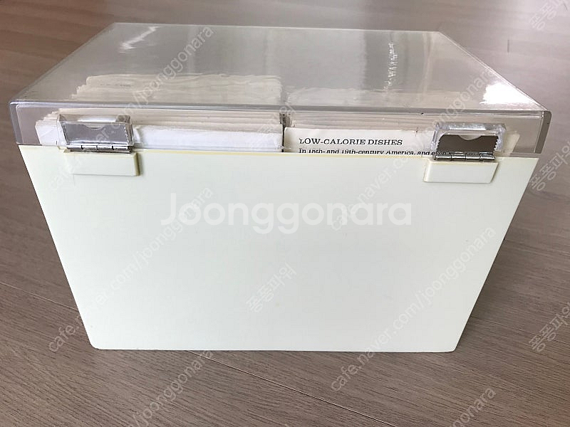 빈티지 레시피박스--2