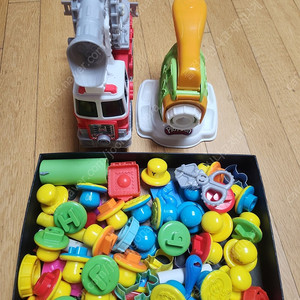 플레이도우 소방차 외 풀세트