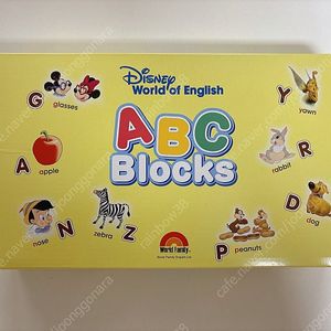월팸 알파벳 원목교구(새상품)