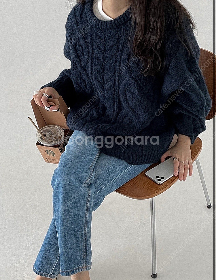 5kplace 브리티시 스웨터 니트 다크네이비--0