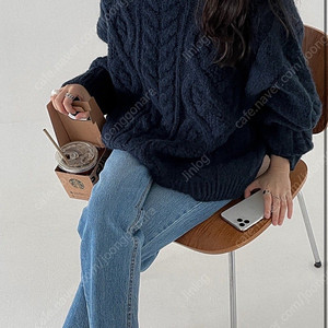 5kplace 브리티시 스웨터 니트 다크네이비