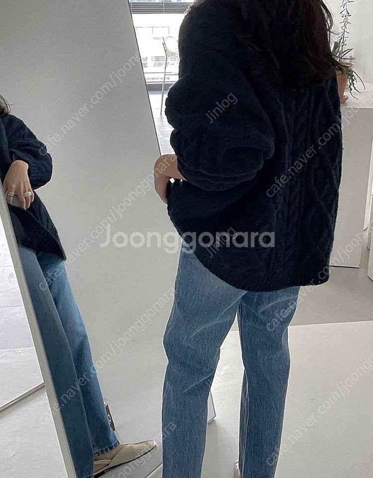 5kplace 브리티시 스웨터 니트 다크네이비--4