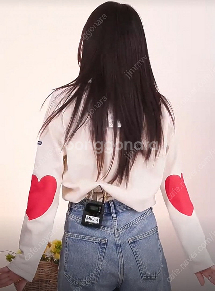 세인트제임스 보자니 하트 엘보 패치 에크루 M사이즈--4