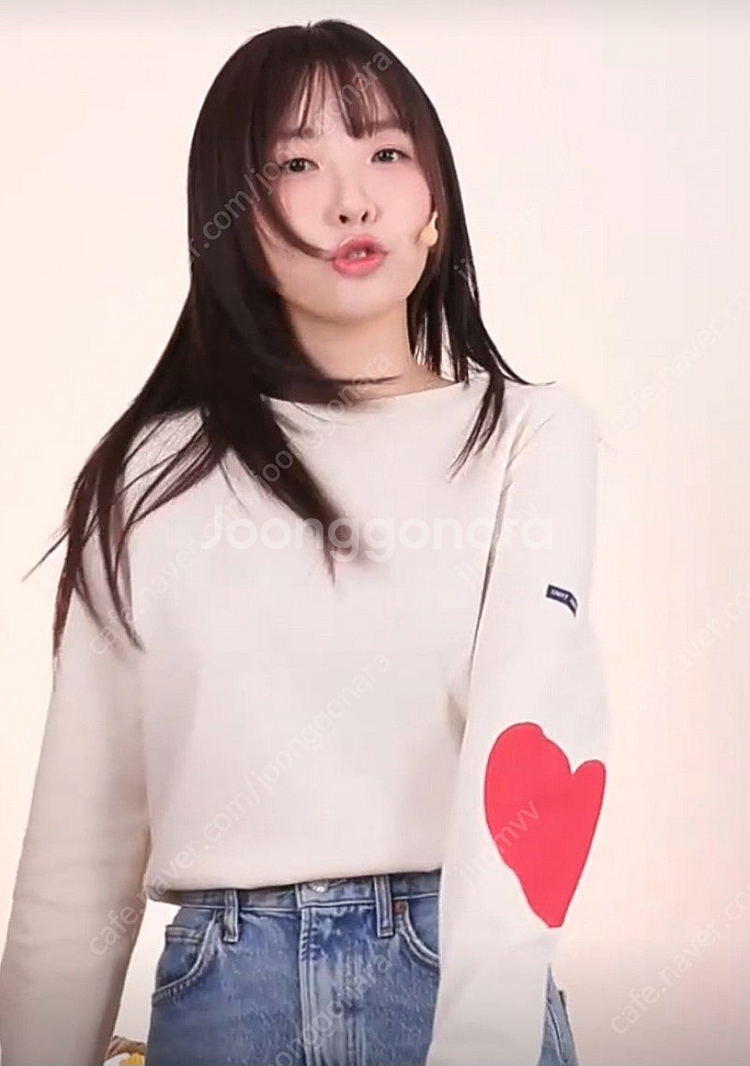 세인트제임스 보자니 하트 엘보 패치 에크루 M사이즈--5