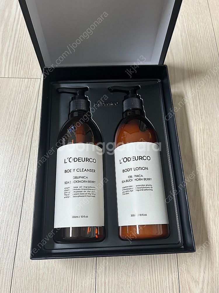 L'ODEURCO 바디 클렌저&로션 (반택포)--0