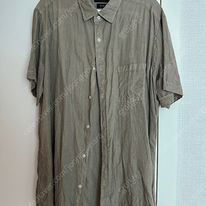 마시모두띠 린넨 반팔 셔츠