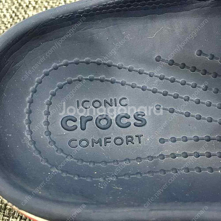 크록스 키즈 크록 밴드 클로그 네이비 샌들 슬리퍼(190)_vinst--7