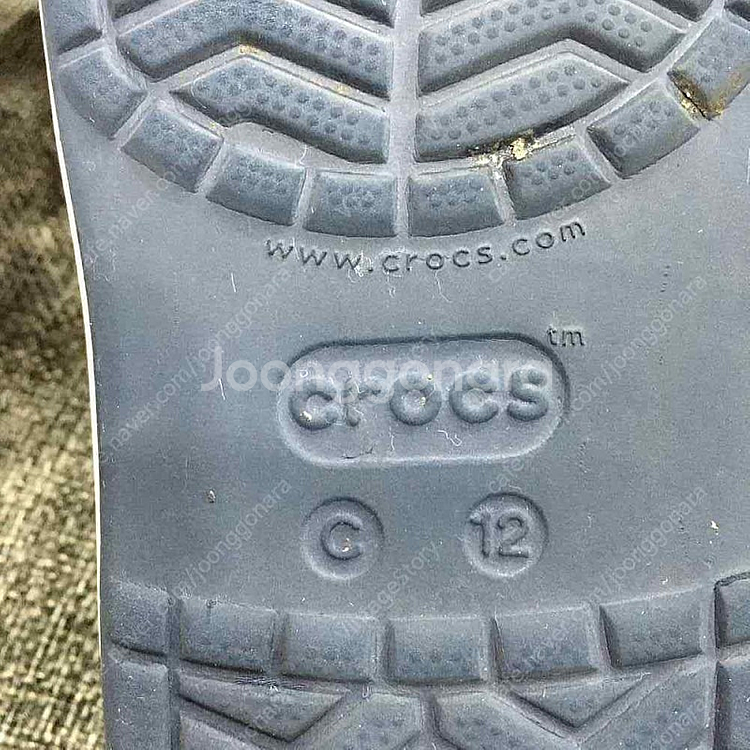 크록스 키즈 크록 밴드 클로그 네이비 샌들 슬리퍼(190)_vinst--8