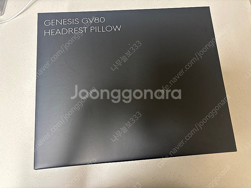 제네시스 GV80 헤드레스트 필로우--0