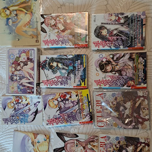 검술학교의 연애사정 1~5권 올초판 드라마cd, 퍼즐300피스 한정판 코믹존 특전 마우스패드,멀티클리너까지 판매합니다