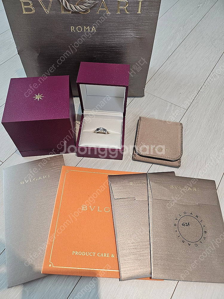 (최종가)정품 불가리 비제로원 다이아반지--1