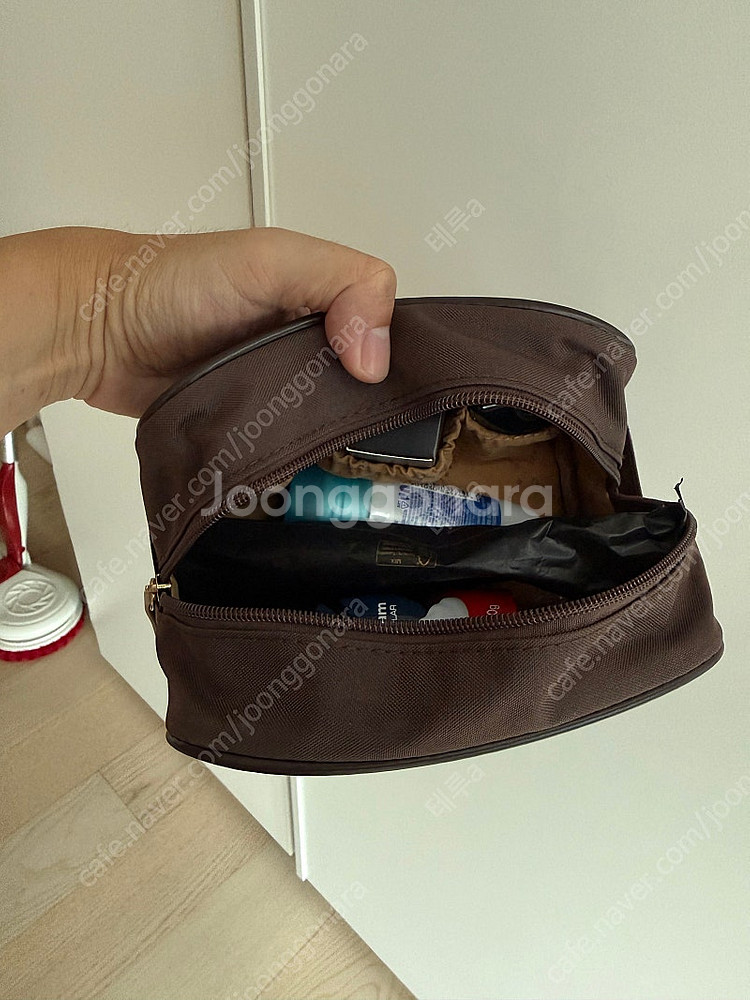 에미레이트 항공 불가리 남성 어메니티 파우치 포함 새상...--0