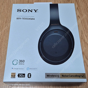소니 헤드폰 WH-1000XM4 블랙 신품급 판매