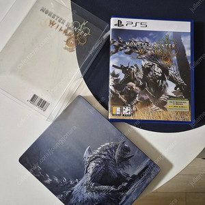 ps5 몬스터헌터 와일드 스틸북 특전코드포함