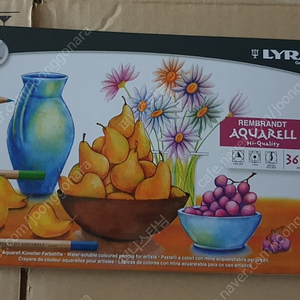 램브란트 색연필 36색 리라 색연필