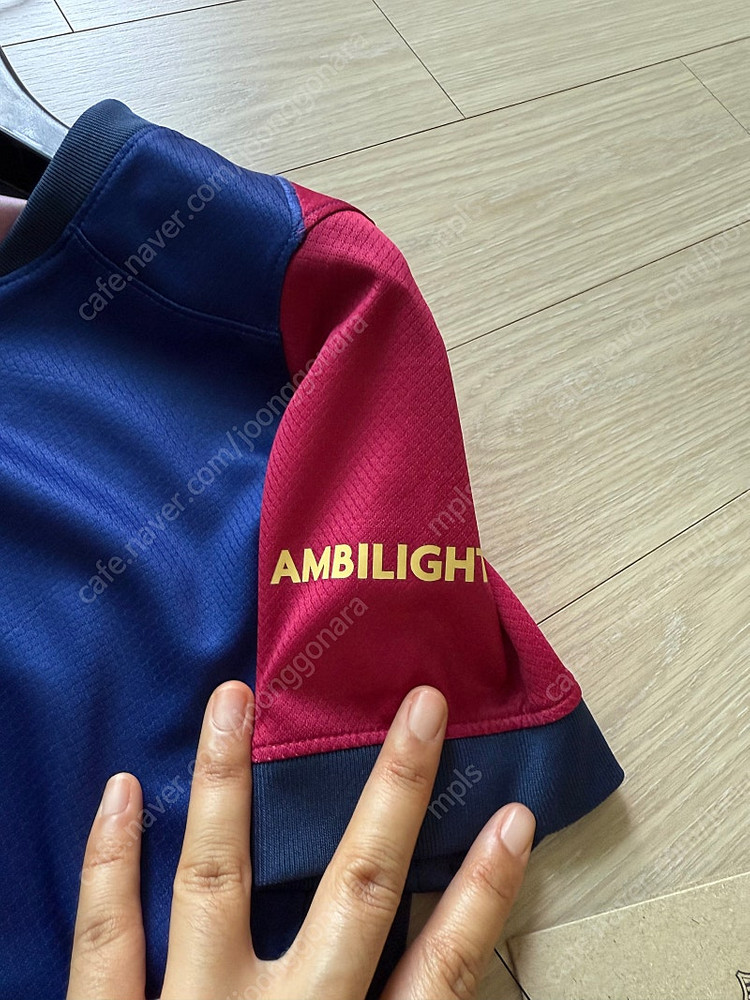 나이키 FCB 정품 레반도프스키 유니폼 S 128-137--4