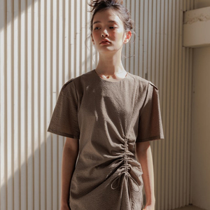 에밀 emile 리플 스트링 드레스 원피스