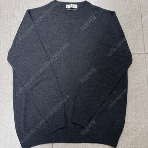 머브 캐시미어 100% 니트 차콜 L