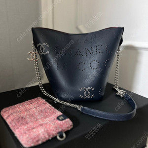 샤넬 네이비 버켓백(토트/숄더)