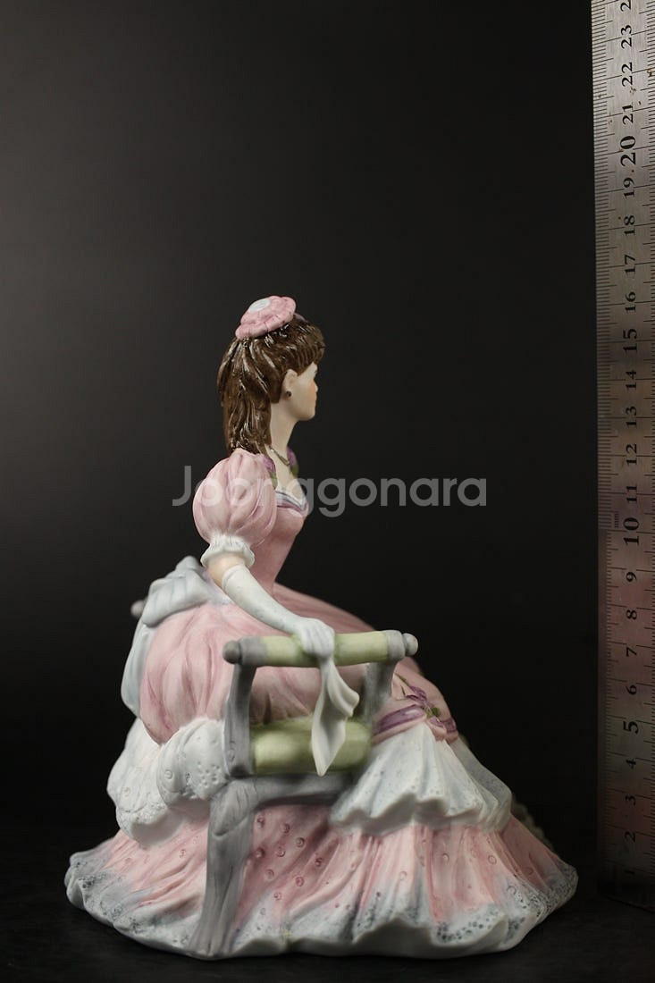 영국산 콜포트 에이지 오브 엘레강스 무광 도자기 피겨린 Age of Elegance--5