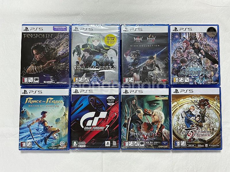 [미개봉] PS4 PS5 게임 타이틀 팝니다! (디럭스...--2
