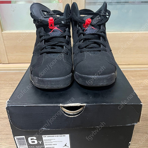 조던6 블랙인프라레드 240 이미지