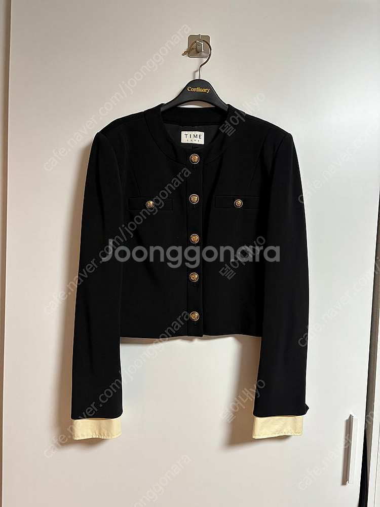 TIME 타임 블랙 자켓 82사이즈(55) 가격내림--0