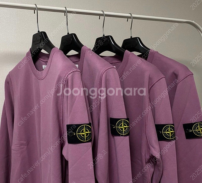 스톤아일랜드 맨투맨 로즈쿼츠 XL 판매--0