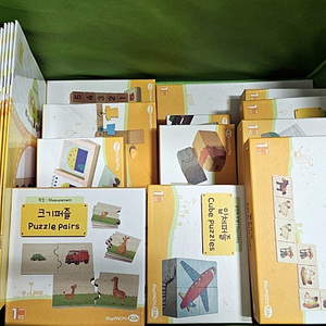 플레이팩토 키즈 스텝1 한글, 영문 워크북/ 박스포함
