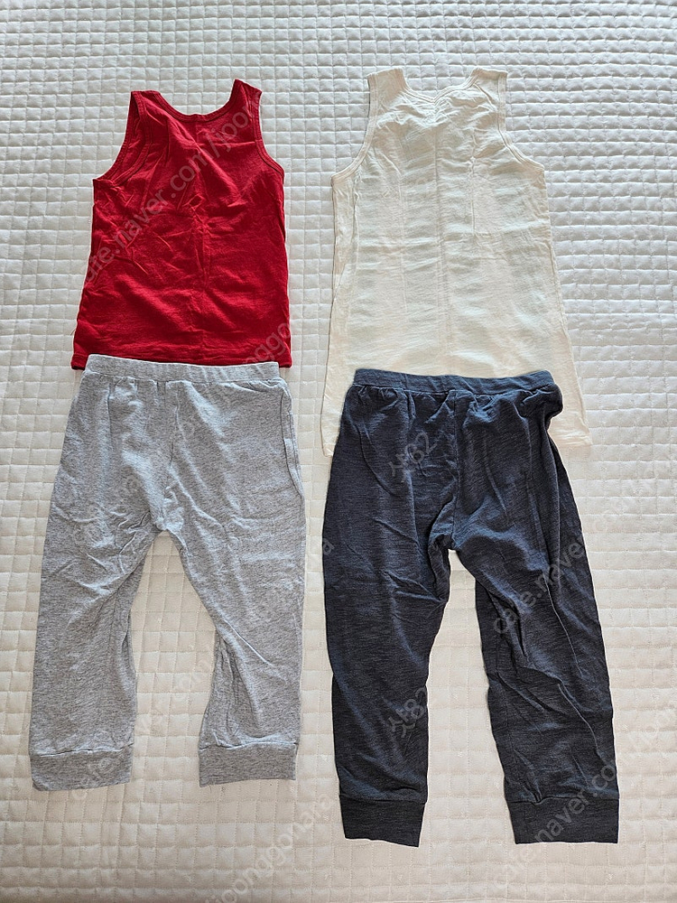 유아 아동 나시 상하복세트 2벌--1