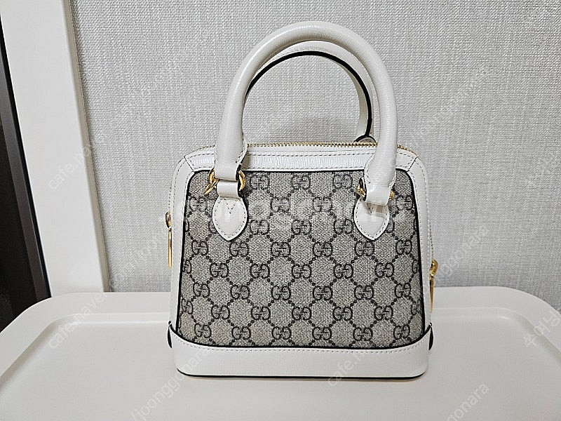 신품급) 구찌 홀스빗 1955 탑핸들 미니백 정품--4