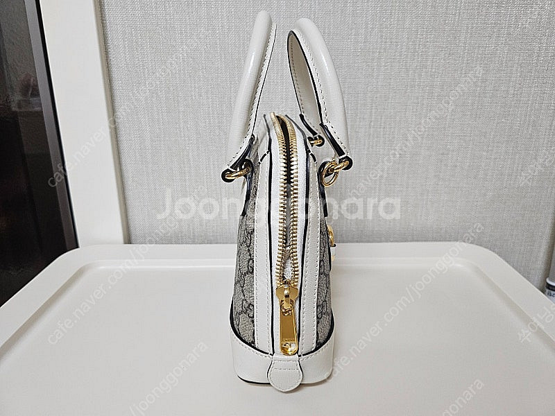 신품급) 구찌 홀스빗 1955 탑핸들 미니백 정품--5